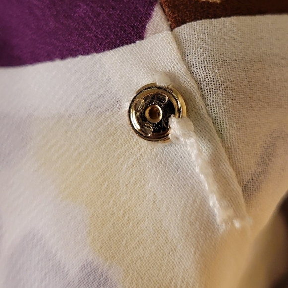 Kate Spade Women's Purple Floral Swing Dress - Size (4) - Excellent Condition - Picture 13 of 14